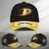 NHL Anaheim Ducks Special Black And Gold Baseball Cap