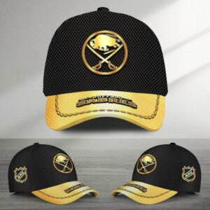 NHL Buffalo Sabres Special Black And Gold Baseball Cap