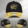 NHL Columbus Blue Jackets Special Black And Gold Baseball Cap