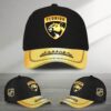 NHL Florida Panthers Special Black And Gold Baseball Cap