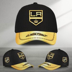 NHL Los Angeles Kings Special Black And Gold Baseball Cap