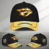 NHL Nashville Predators Special Black And Gold Baseball Cap