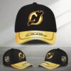 NHL New Jersey Devils Special Black And Gold Baseball Cap