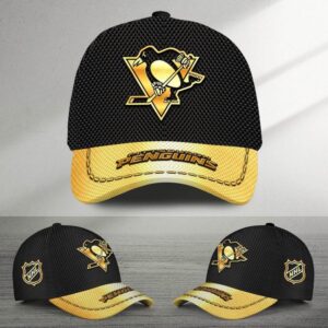 NHL Pittsburgh Penguins Special Black And Gold Baseball Cap