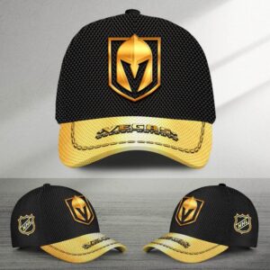 NHL Vegas Golden Knights Special Black And Gold Baseball Cap